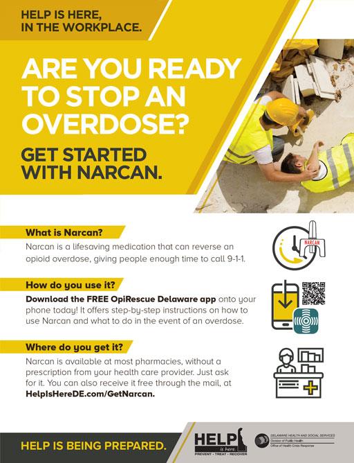 Construction Narcan Flyer