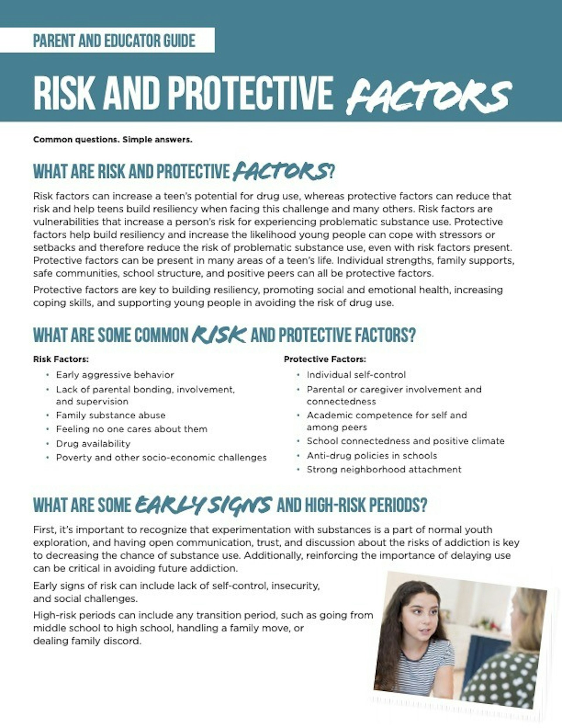 Protective factors