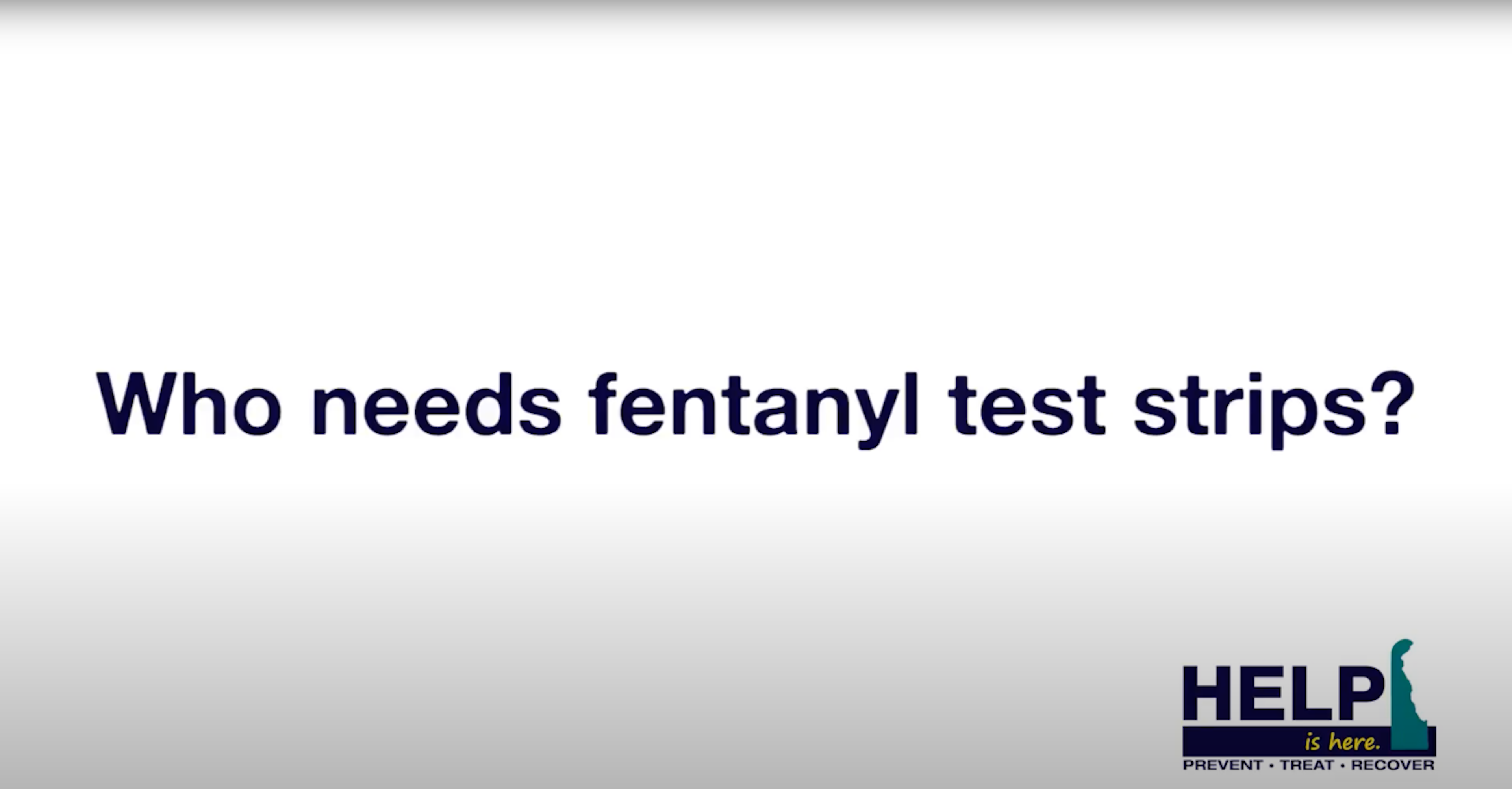 Who needs fentanyl test strips?